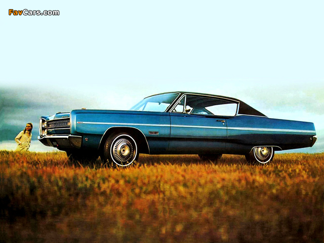 Plymouth Fury III Fast Top Coupe (PX23) 1968 wallpapers (640 x 480)
