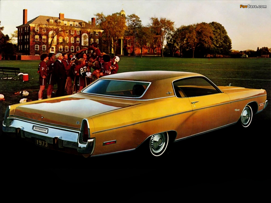 Plymouth Fury Gran Coupe (PP23) 1973 wallpapers (1024 x 768)