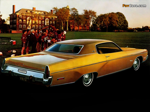 Plymouth Fury Gran Coupe (PP23) 1973 wallpapers (640 x 480)