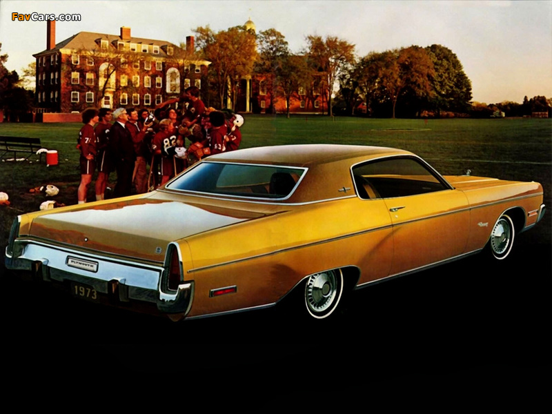 Plymouth Fury Gran Coupe (PP23) 1973 wallpapers (800 x 600)