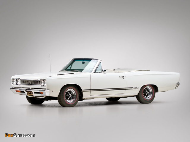 Pictures of Plymouth GTX Convertible (RS27) 1968 (640 x 480)
