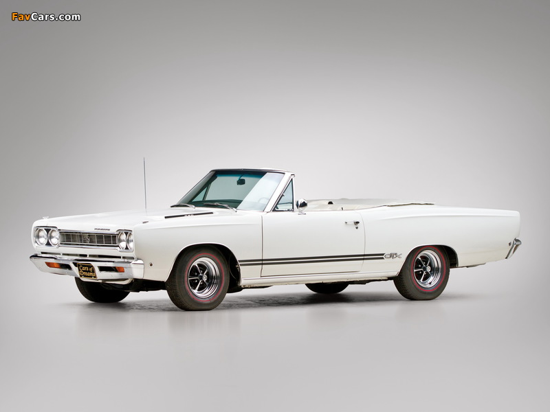 Pictures of Plymouth GTX Convertible (RS27) 1968 (800 x 600)