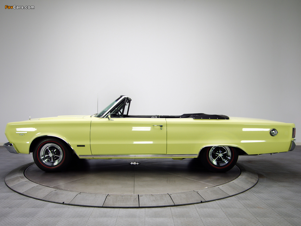 Plymouth Belvedere GTX 426 Hemi Convertible 1967 photos (1024 x 768)