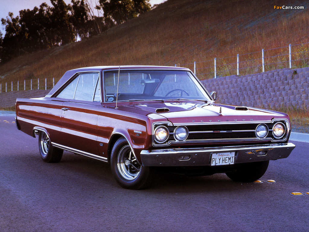 Plymouth Belvedere GTX 426 Hemi 1967 photos (1024 x 768)