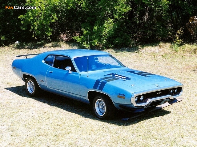 Plymouth GTX 1971 pictures (640 x 480)