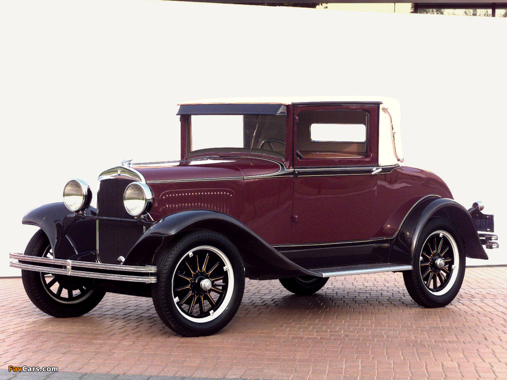 Photos of Plymouth Model Q Coupe 1928–29 (1024 x 768)