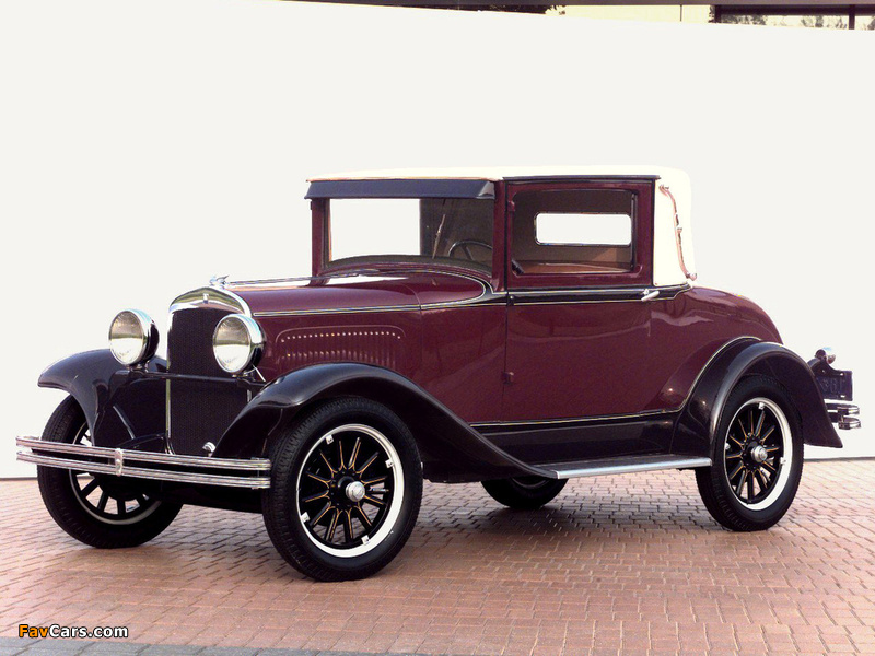 Photos of Plymouth Model Q Coupe 1928–29 (800 x 600)