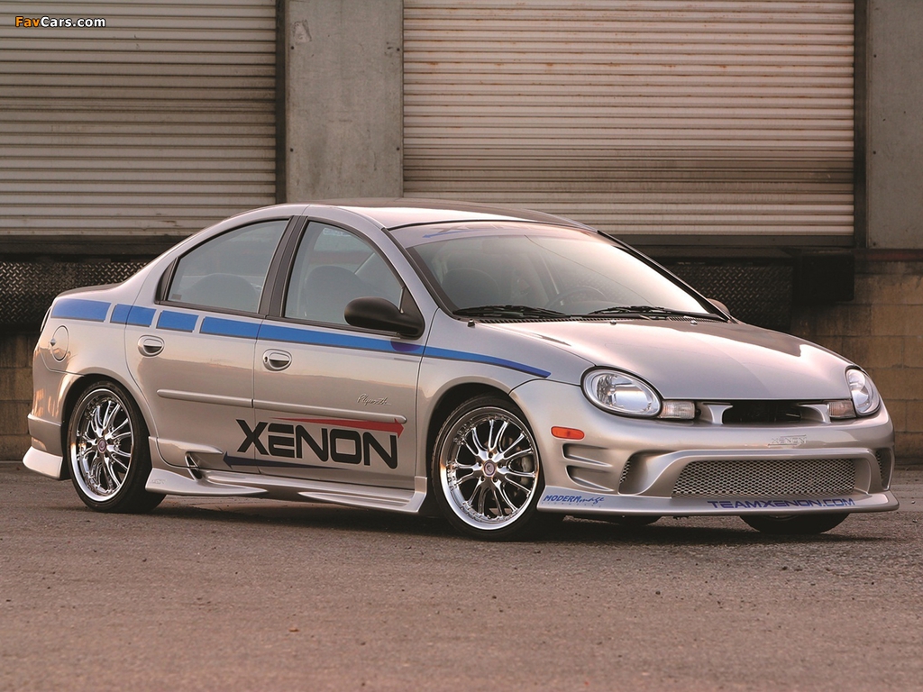 Xenon Plymouth Neon 1999–2001 wallpapers (1024 x 768)
