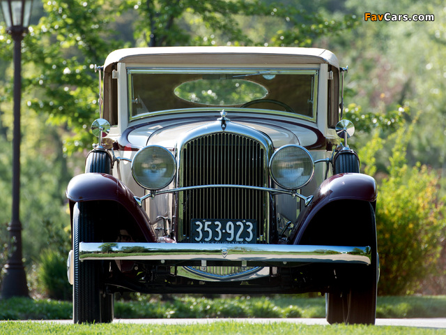 Plymouth PA Convertible Coupe 1932 wallpapers (640 x 480)