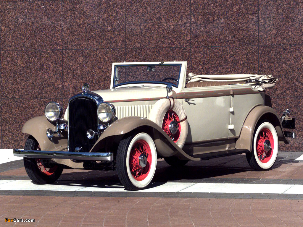 Plymouth PB Convertible Sedan 1932 wallpapers (1024 x 768)