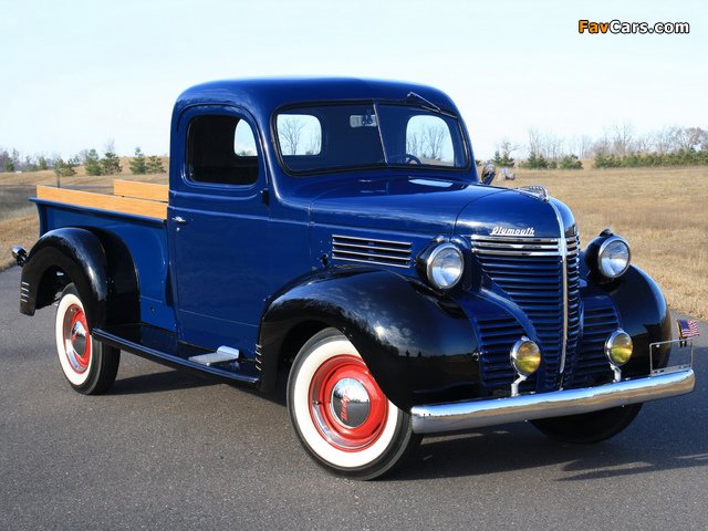 Plymouth PT 105 Pickup 1940 wallpapers (640 x 480)