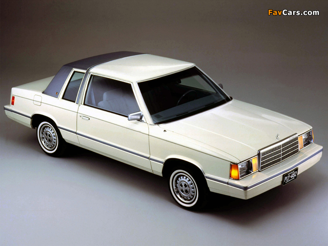 Plymouth Reliant Coupe 1981–85 photos (640 x 480)