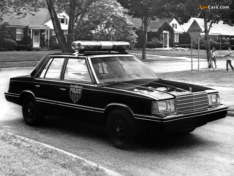 Plymouth Reliant Police 1982 images (800 x 600)