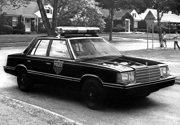 Plymouth Reliant Police 1982 images