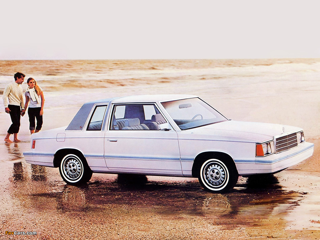 Plymouth Reliant SE 2-door Sedan (PP-21) 1982 images (1024 x 768)