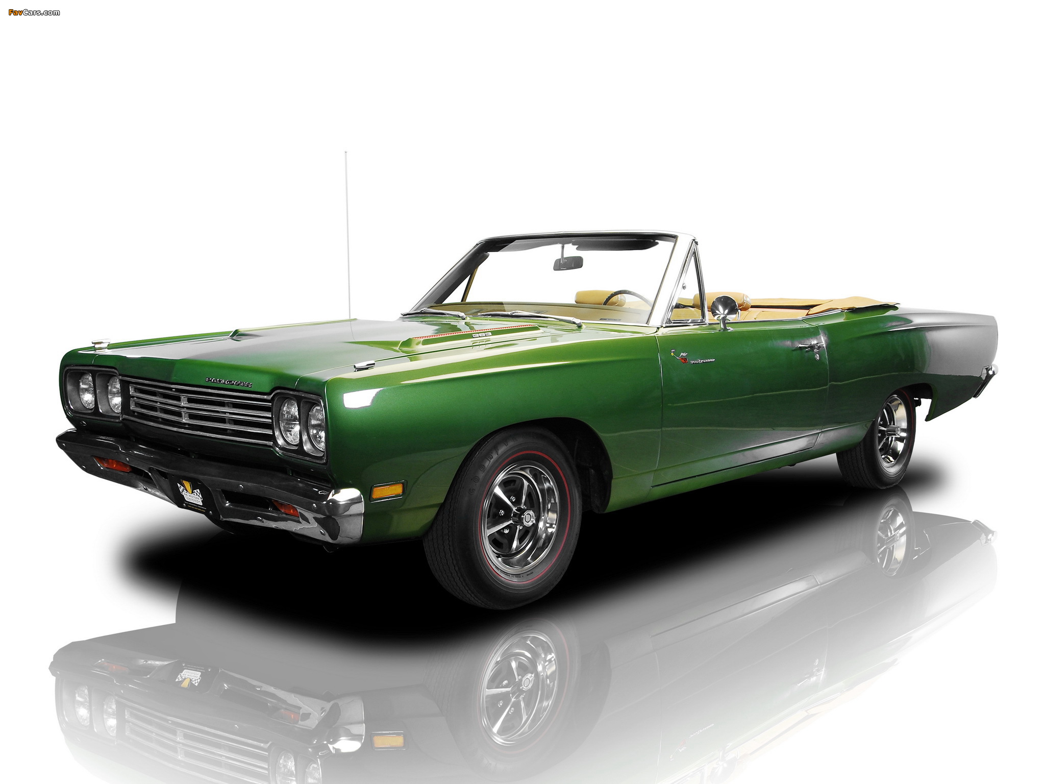 Photos of Plymouth Road Runner 383 Convertible (RM27) 1969 (2048 x 1536)