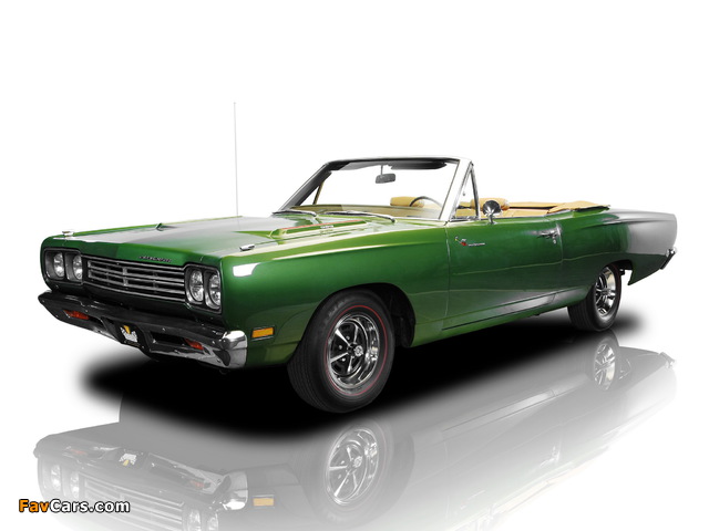 Photos of Plymouth Road Runner 383 Convertible (RM27) 1969 (640 x 480)