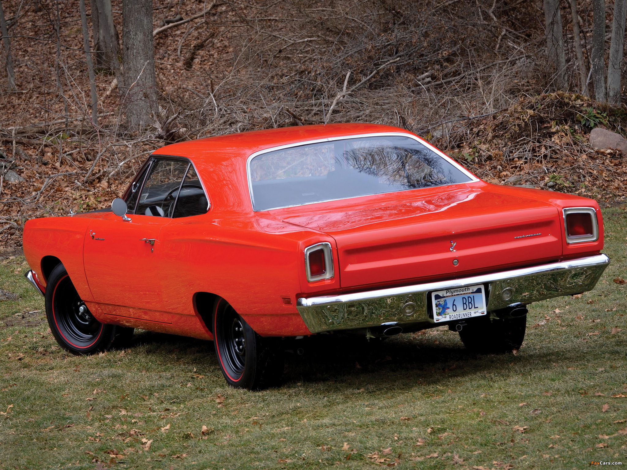 Plymouth Road Runner 440+6 Hardtop Coupe (A12) 1969 wallpapers (2048 x 1536)