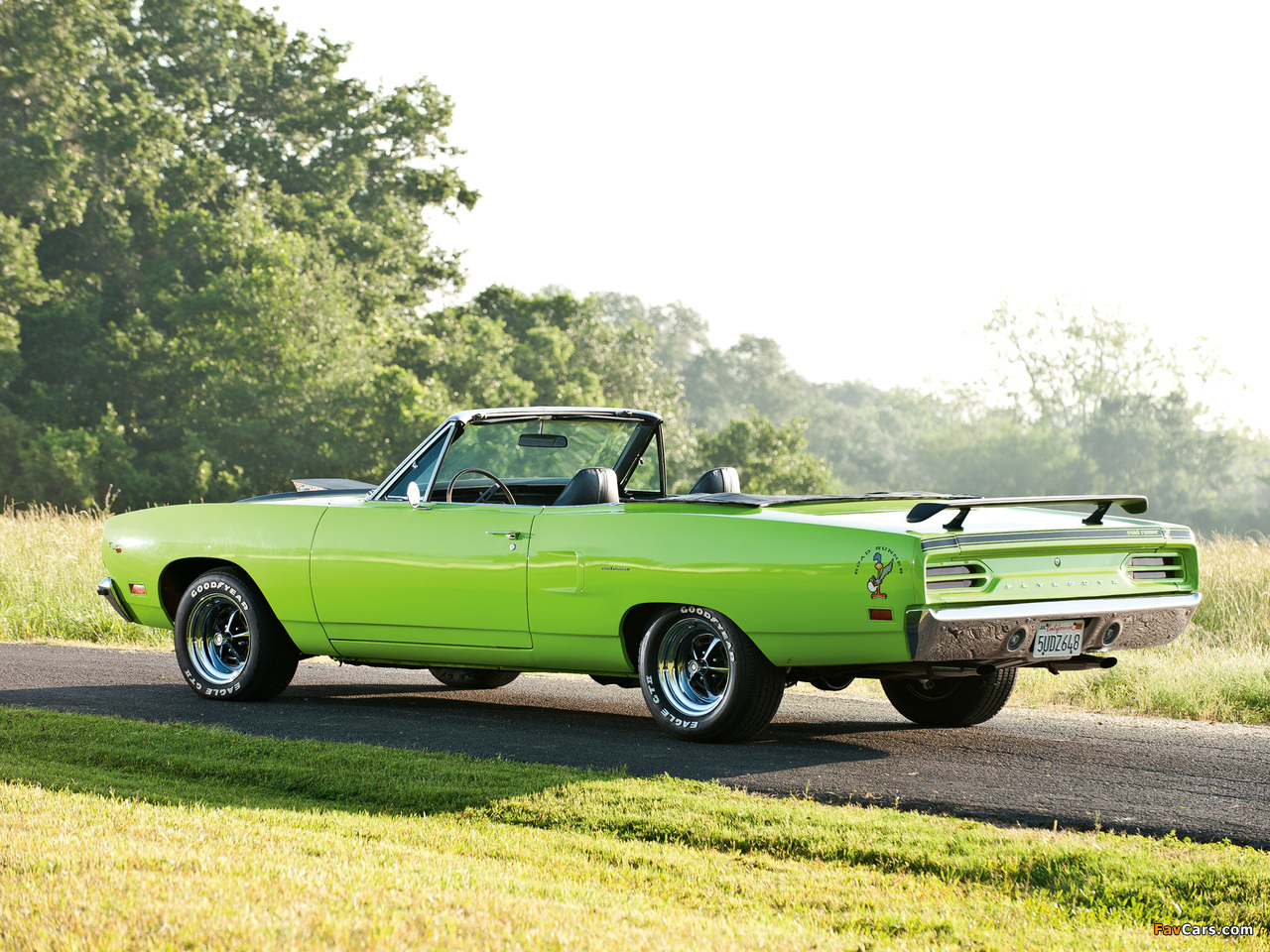 Plymouth Road Runner Convertible (RM27) 1970 pictures (1280 x 960)