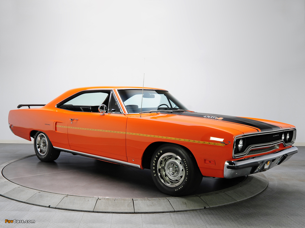 Plymouth Road Runner 440+6 Hardtop Coupe (RM23) 1970 wallpapers (1024 x 768)