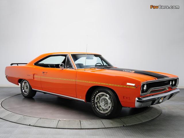Plymouth Road Runner 440+6 Hardtop Coupe (RM23) 1970 wallpapers (640 x 480)
