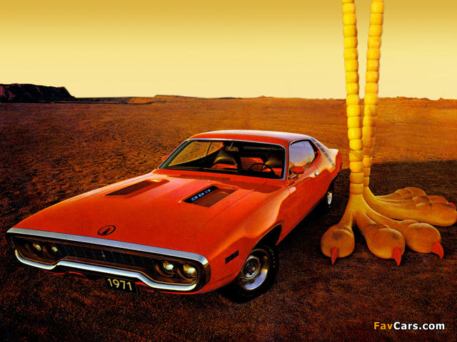 Plymouth Road Runner 383 (RM23) 1971 pictures (640 x 480)