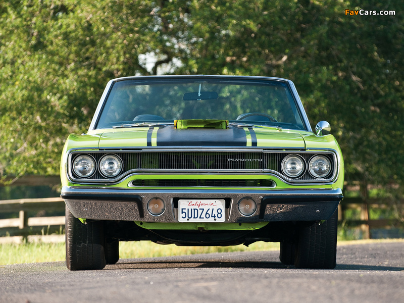 Plymouth Road Runner Convertible (RM27) 1970 wallpapers (800 x 600)