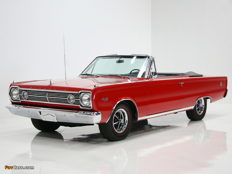 Plymouth Belvedere Satellite Convertible (RP27) 1966 pictures (800 x 600)