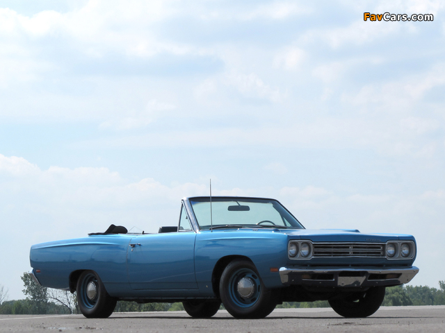 Plymouth Satellite Convertible (RH27) 1969 images (640 x 480)