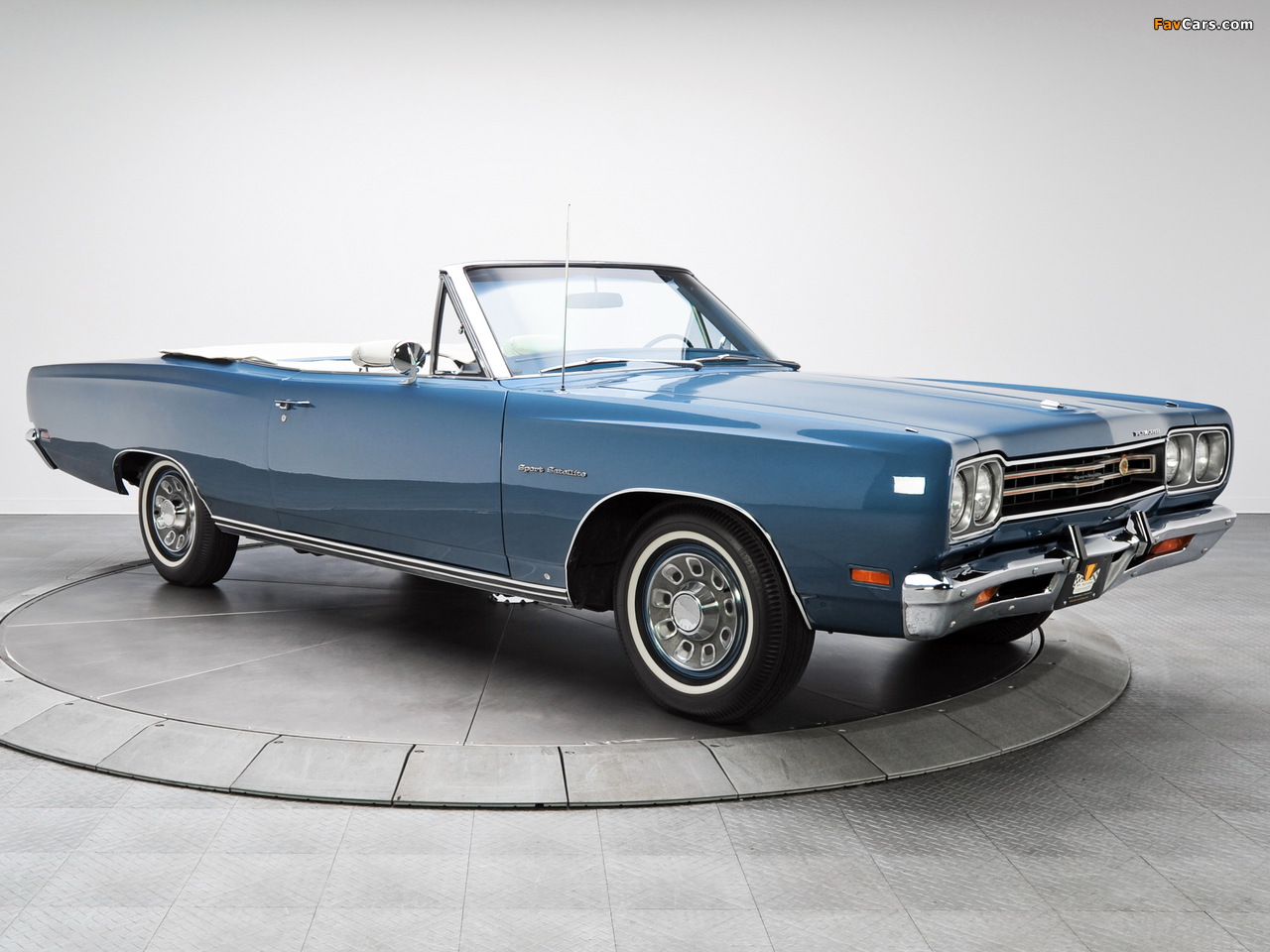 Plymouth Sport Satellite Convertible (RP27) 1969 images (1280 x 960)