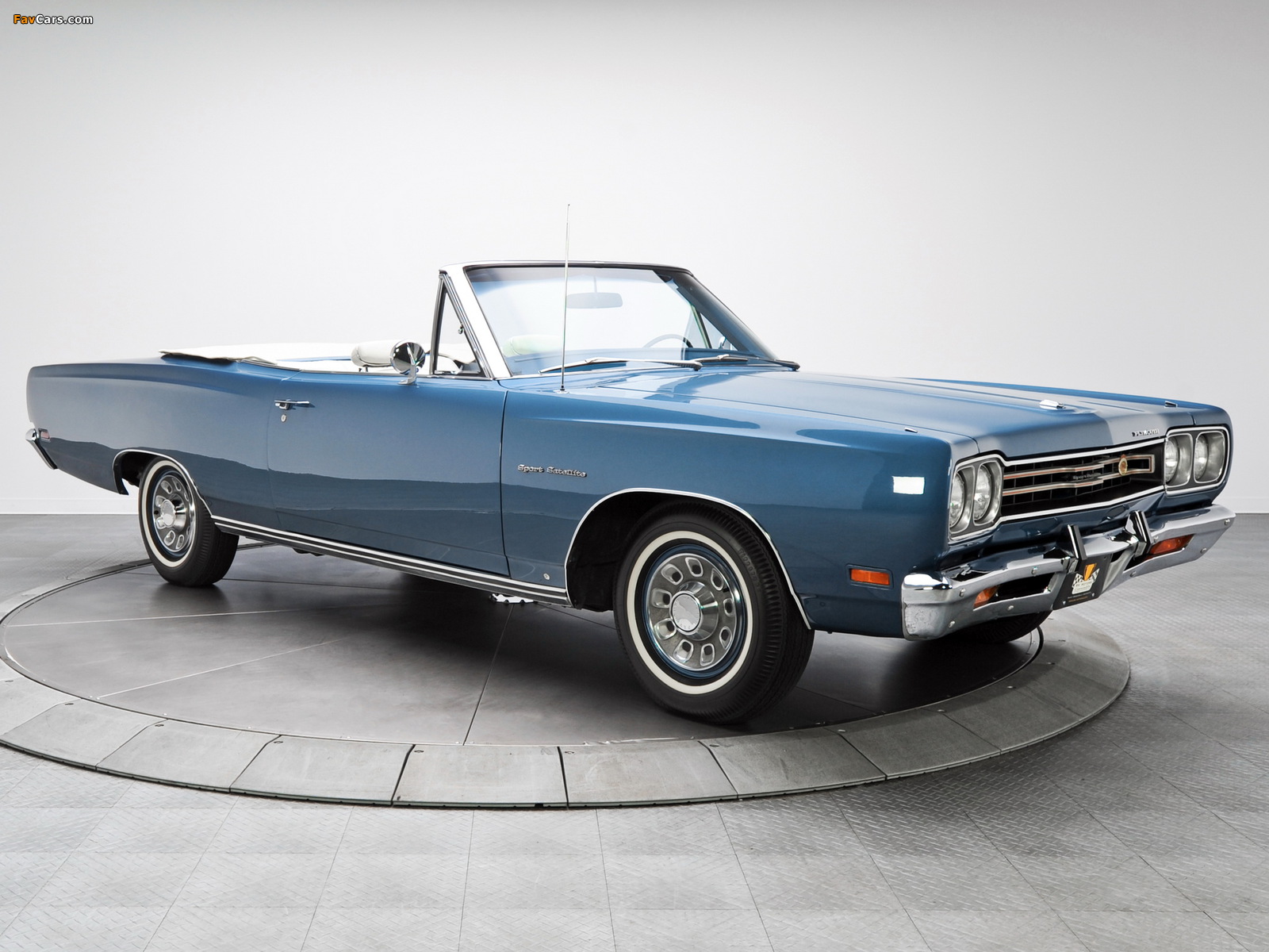 Plymouth Sport Satellite Convertible (RP27) 1969 images (1600 x 1200)