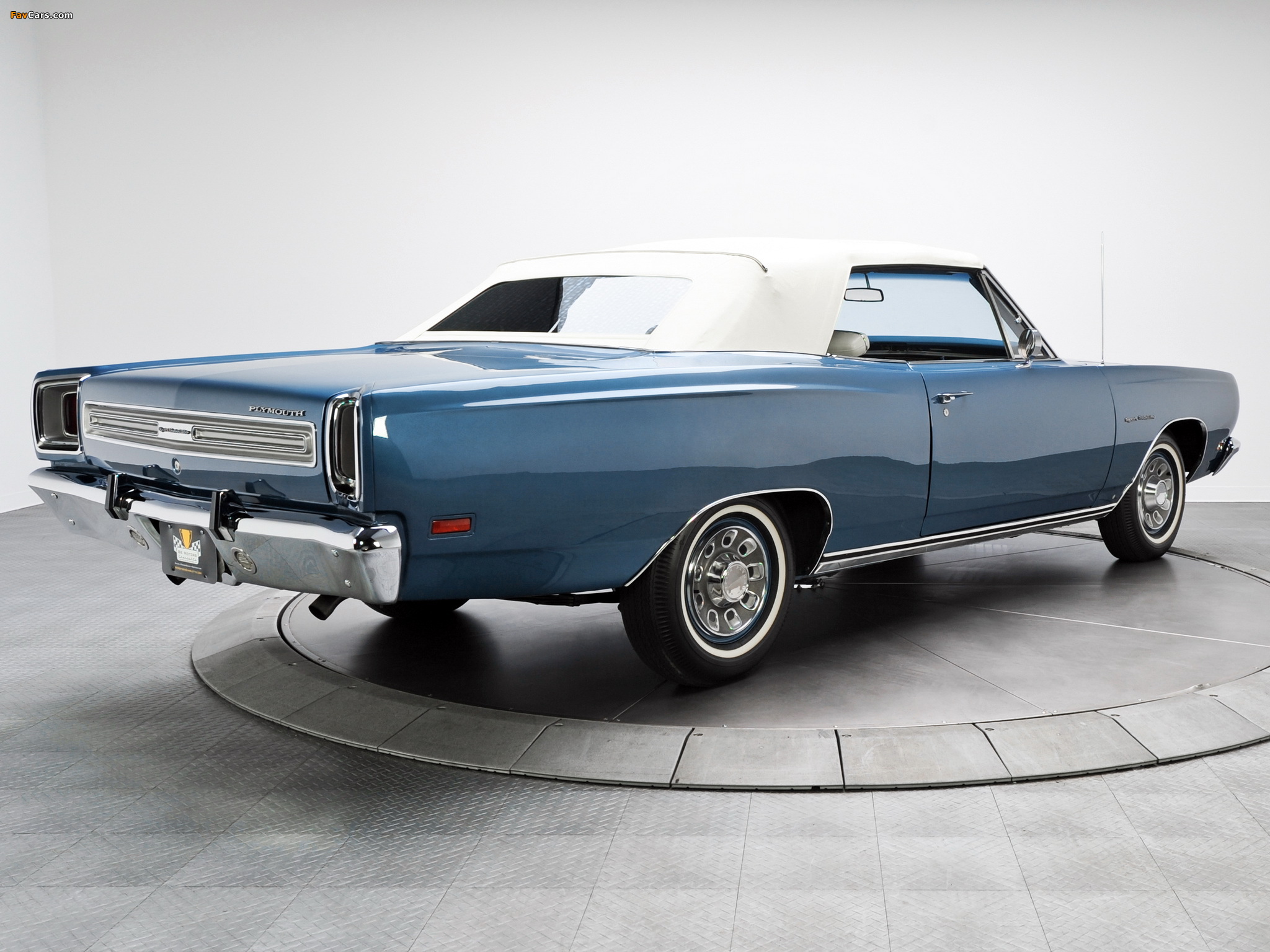 Plymouth Sport Satellite Convertible (RP27) 1969 photos (2048 x 1536)