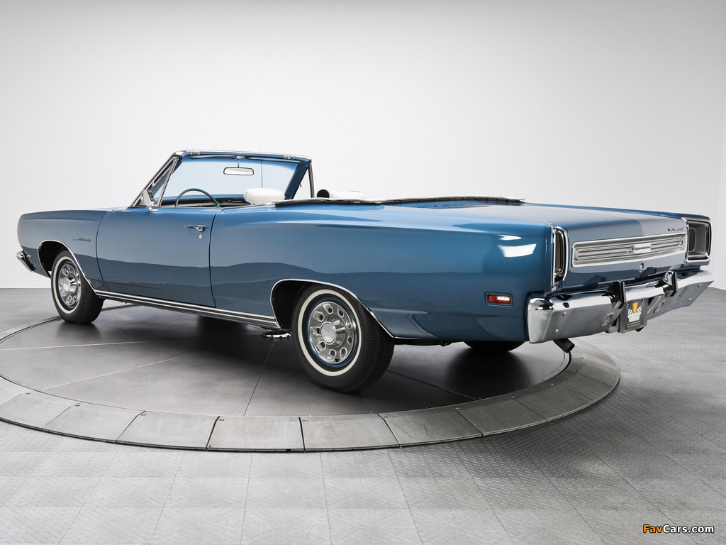 Plymouth Sport Satellite Convertible (RP27) 1969 wallpapers (1024 x 768)