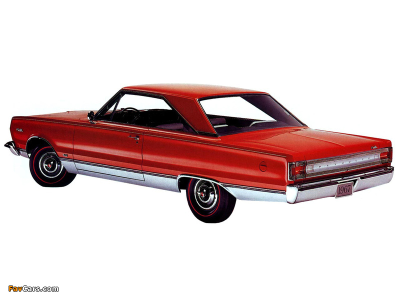 Plymouth Belvedere Satellite Hardtop Coupe (RP23) 1967 wallpapers (800 x 600)