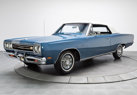 Plymouth Sport Satellite Convertible (RP27) 1969 wallpapers