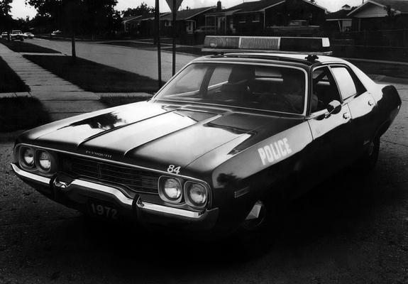 Plymouth Satellite Police 1972 wallpapers