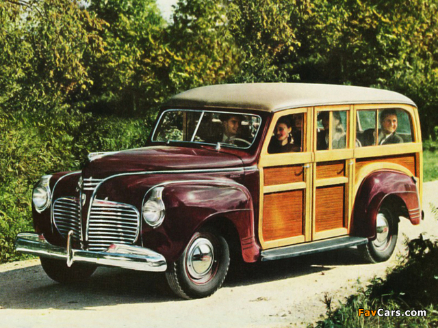 Plymouth Special DeLuxe Station Wagon (P12) 1941 photos (640 x 480)