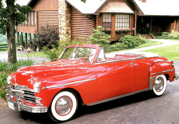 Plymouth Special DeLuxe Convertible (P18C) 1949 images