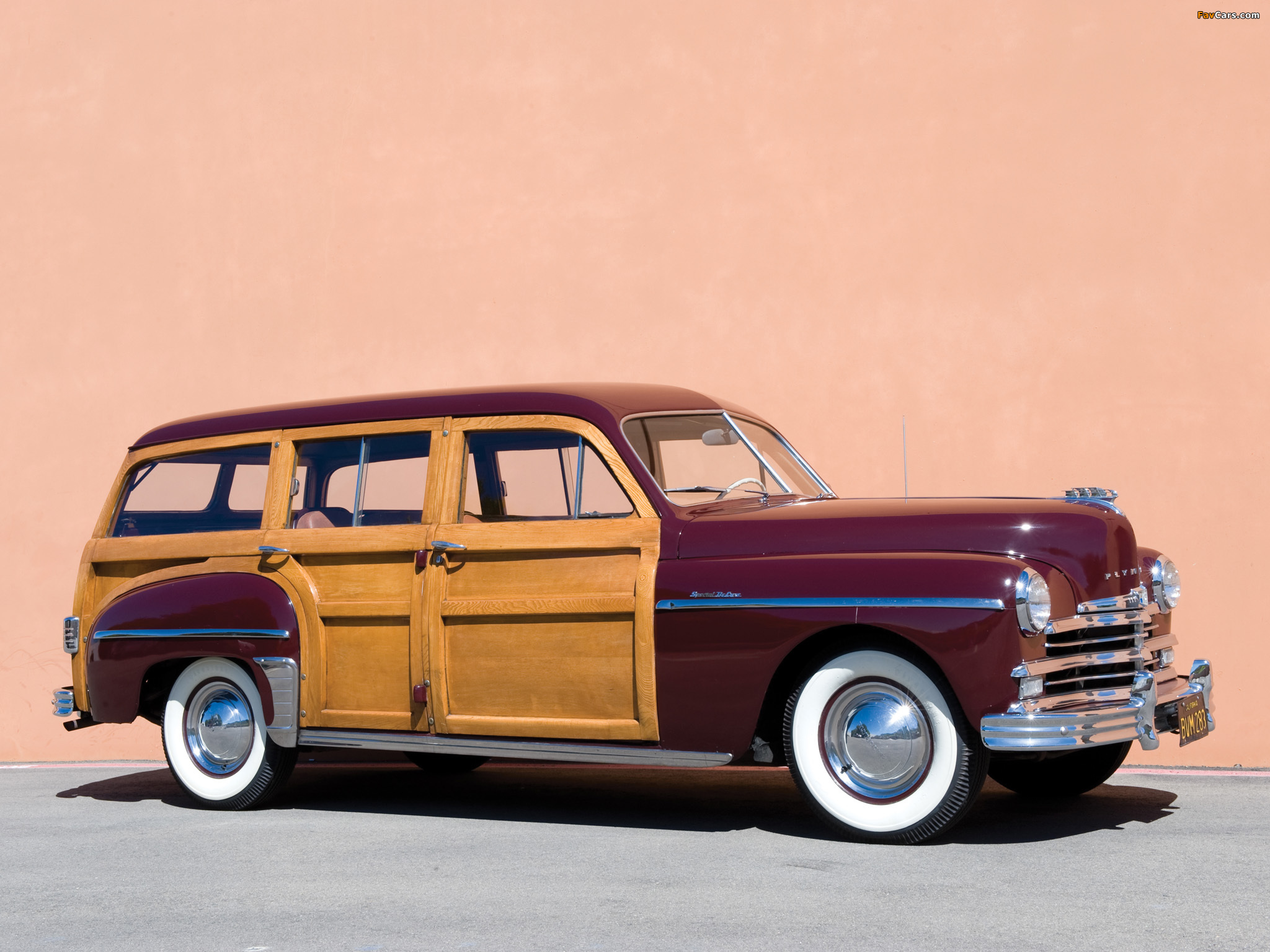Plymouth Special DeLuxe Station Wagon 1949 wallpapers (2048 x 1536)