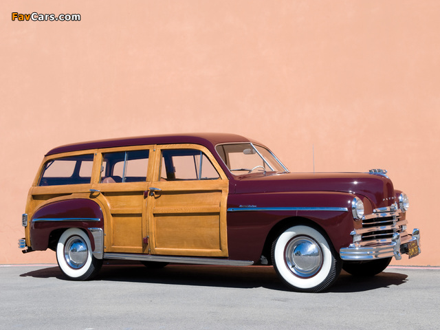 Plymouth Special DeLuxe Station Wagon 1949 wallpapers (640 x 480)