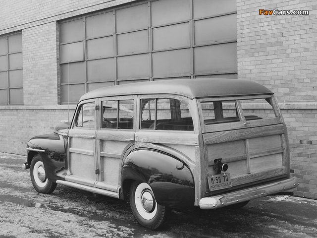 Plymouth Special DeLuxe Station Wagon (P15C) 1947 wallpapers (640 x 480)