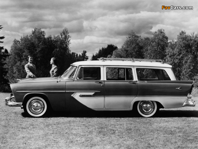Plymouth Sport Suburban 4-door Wagon 1956 images (640 x 480)