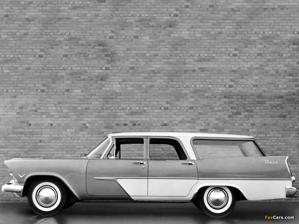 Plymouth Custom Suburban 4-door 1957 wallpapers (1024 x 768)