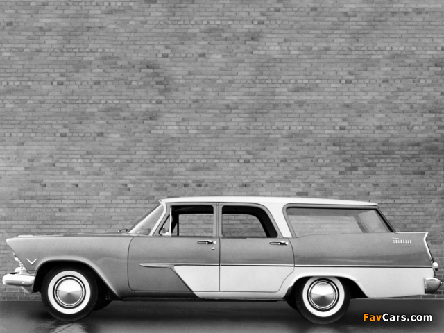 Plymouth Custom Suburban 4-door 1957 wallpapers (640 x 480)