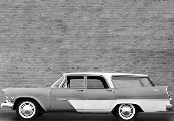 Plymouth Custom Suburban 4-door 1957 wallpapers