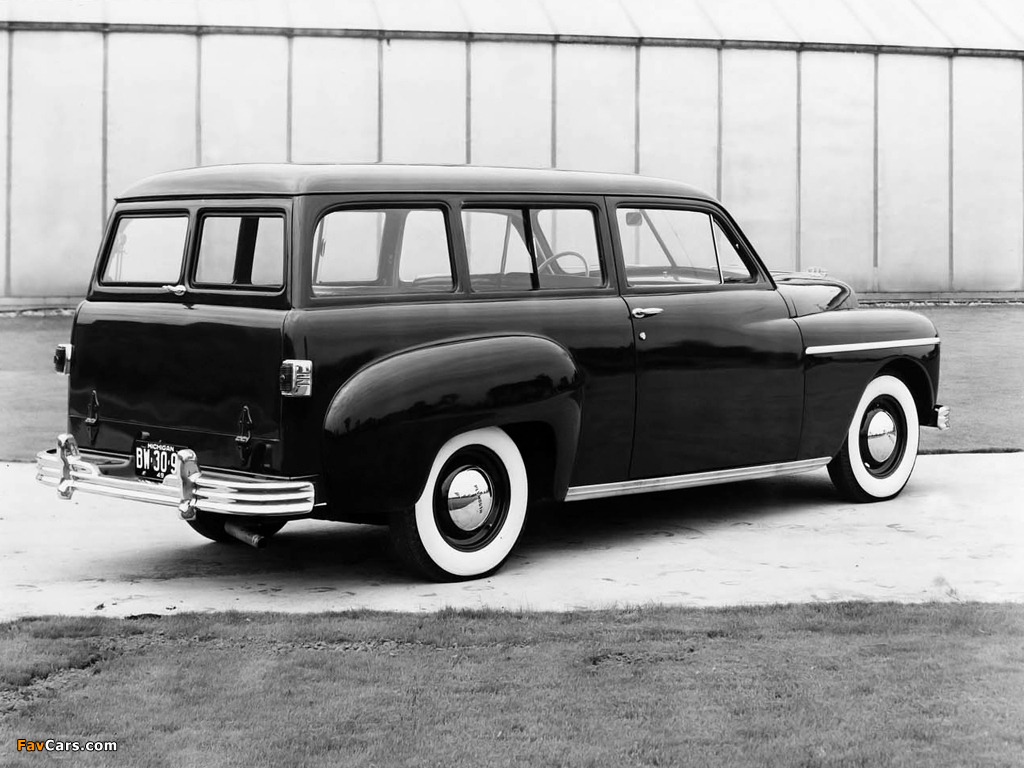 Plymouth Deluxe Suburban (P-17) 1949 wallpapers (1024 x 768)