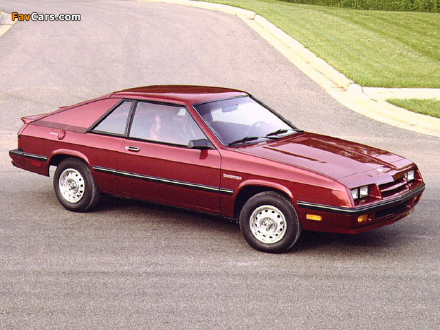 Plymouth Turismo (LMH-24) 1985–87 pictures (640 x 480)
