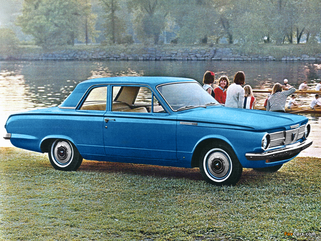 Images of Plymouth Valiant V-100 2-door Sedan 1965 (1024 x 768)