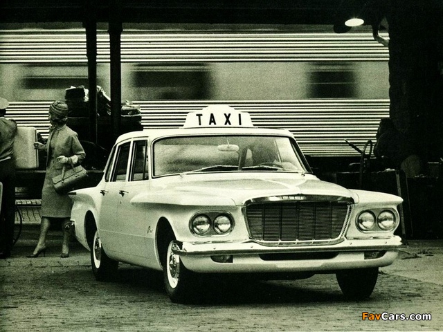 Plymouth Valiant Taxi 1962 photos (640 x 480)