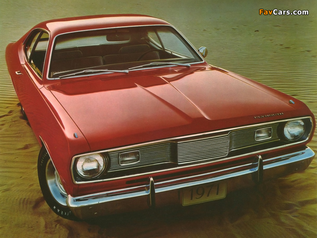Plymouth Valiant Scamp Hardtop Coupe (GV1/2 VH23) 1971 wallpapers (640 x 480)